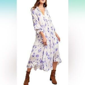Free people feeling groovy maxi dress